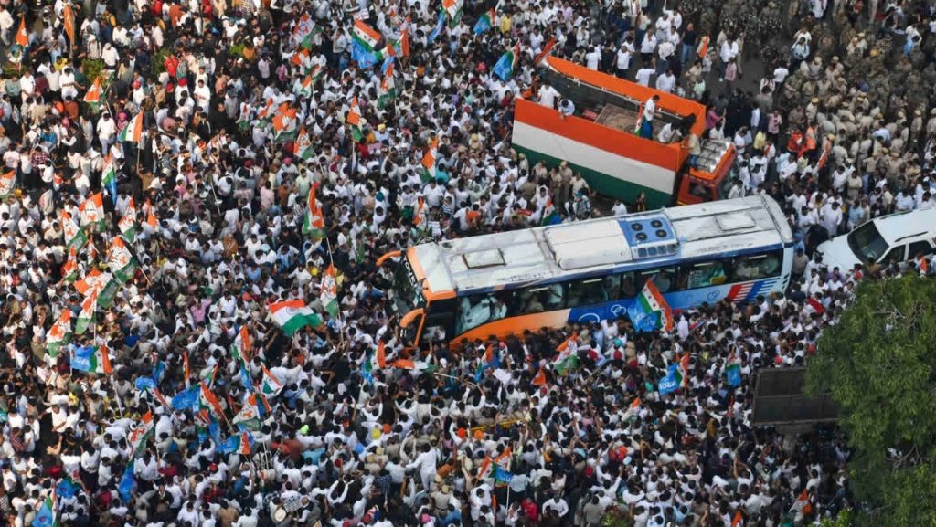 டெல்லியை அதிர வைத்த நிகழ்வு!