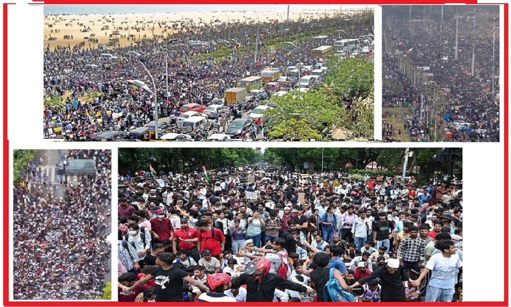 டெல்லி ஜந்தர் மந்தரும் தமிழ்நாட்டு மெரினாவும்!